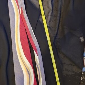 Evan Picone Red and Gray Men's Tie